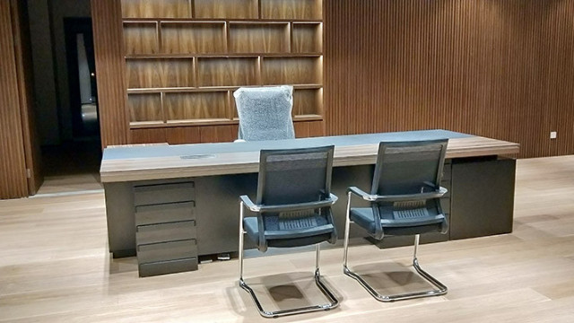 江蘇五環建設工程有限公司定制辦公家具項目完美驗收！